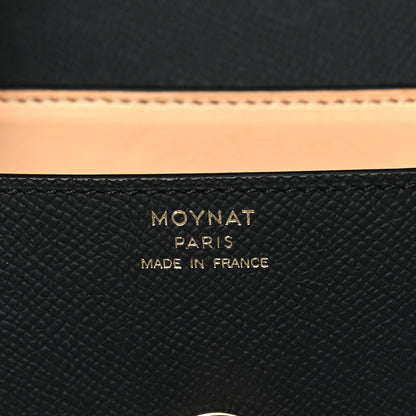 Moynat Carat Calfskin Gabrielle Clutch Black 6 of 9