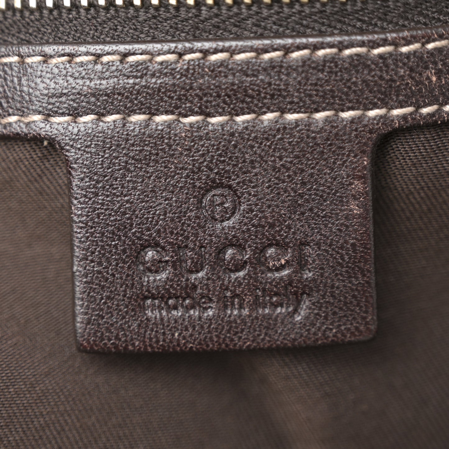 Monogram Small Pelham Shoulder Bag Dark Brown