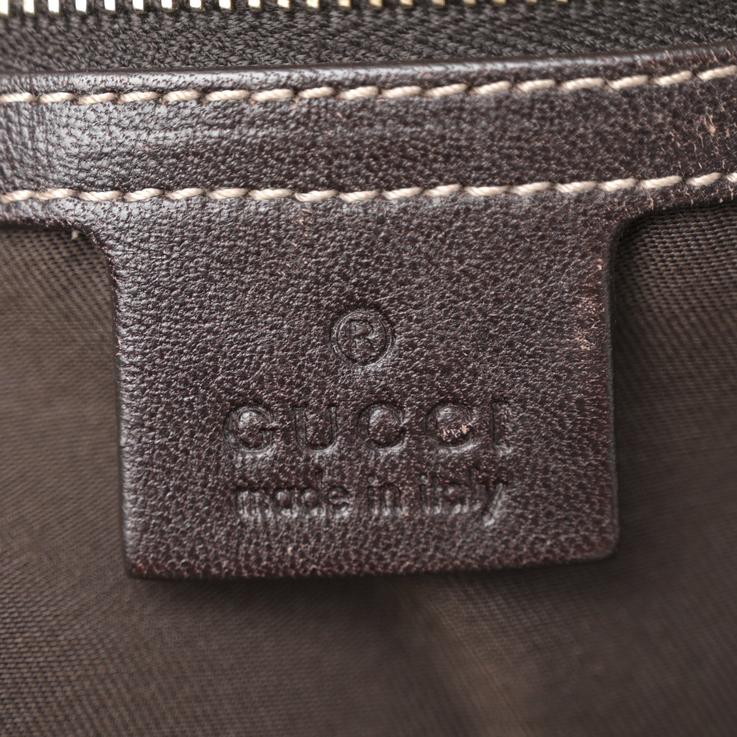 Gucci Monogram Small Pelham Shoulder Bag Dark Brown 16 of 37