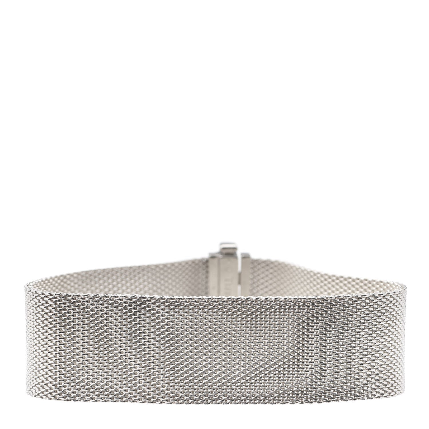 Tiffany Sterling Silver Diamond Somerset Bracelet 3 of 5