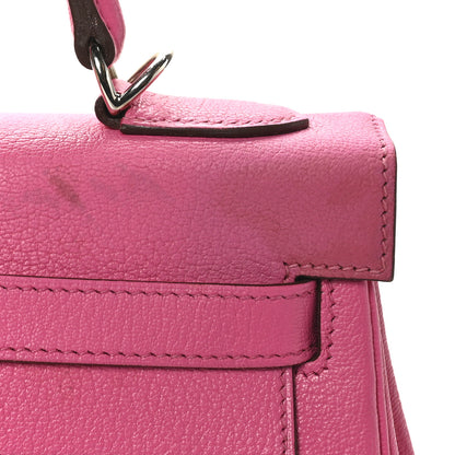 Hermes Chevre Mysore Kelly Sellier 28 Fuchsia 11 of 11