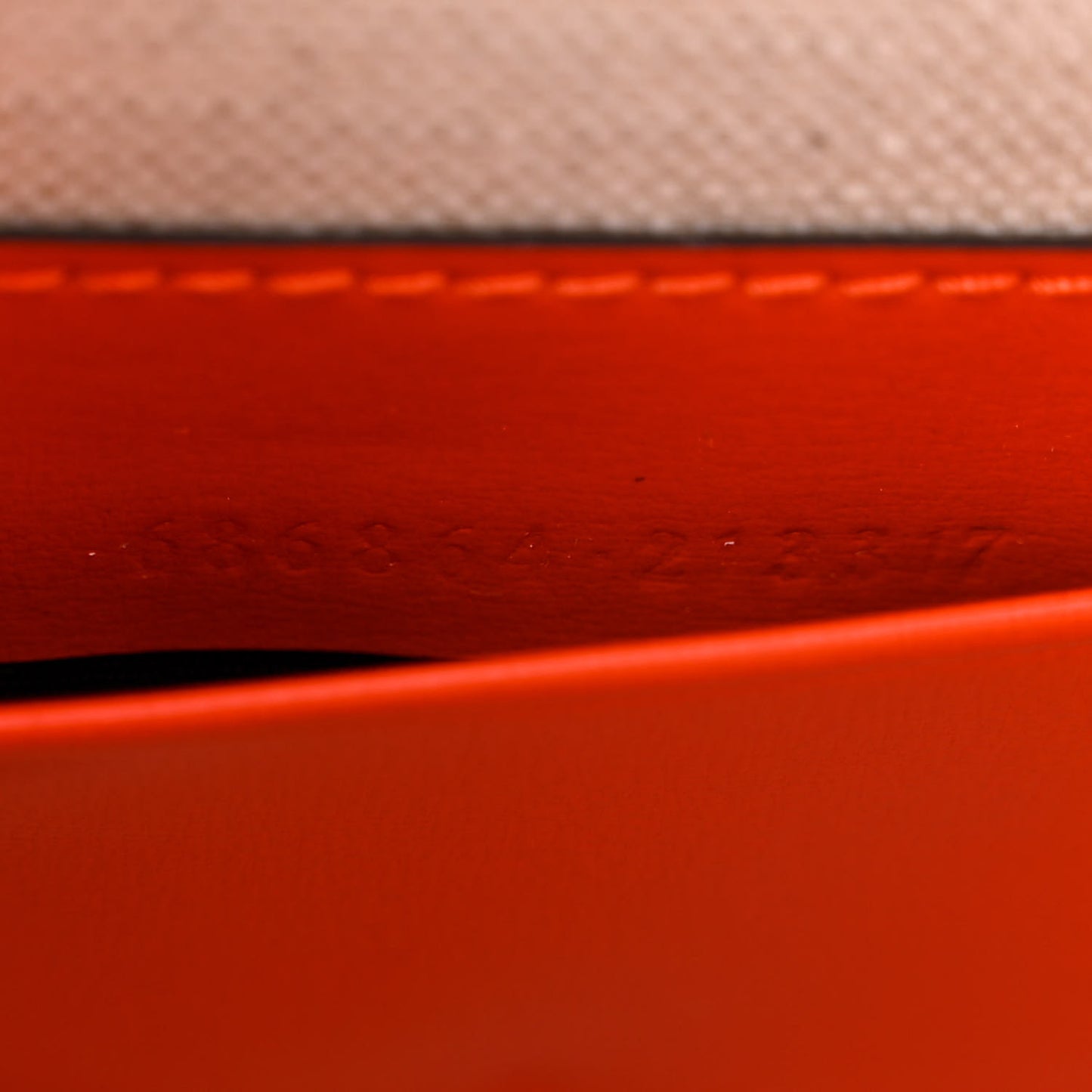 Boarded Dyana Lux Calfskin Web Mini Bamboo 1947 Top Handle Bag Calypso Orange