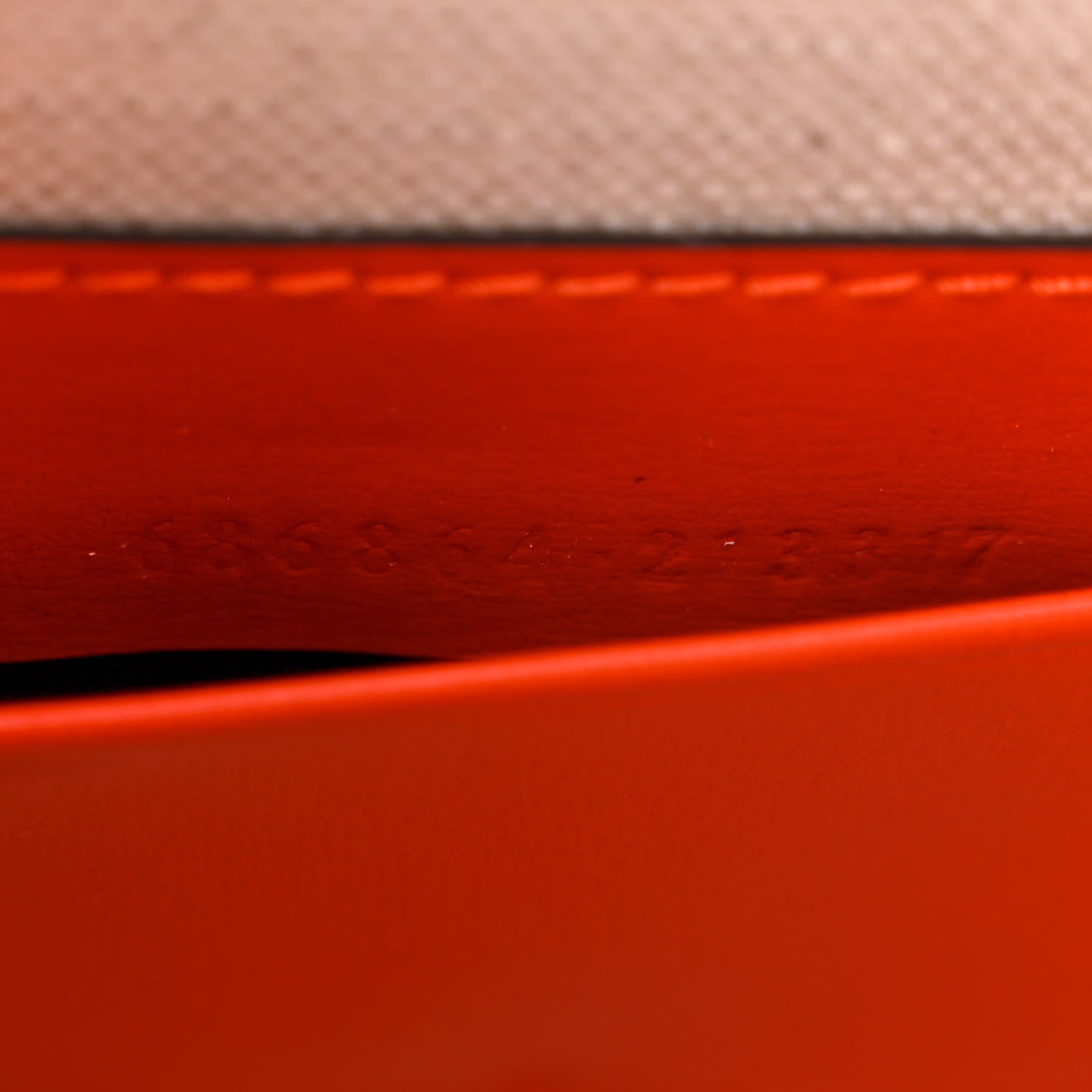 Gucci Boarded Dyana Lux Calfskin Web Mini Bamboo 1947 Top Handle Bag Calypso Orange 7 of 11