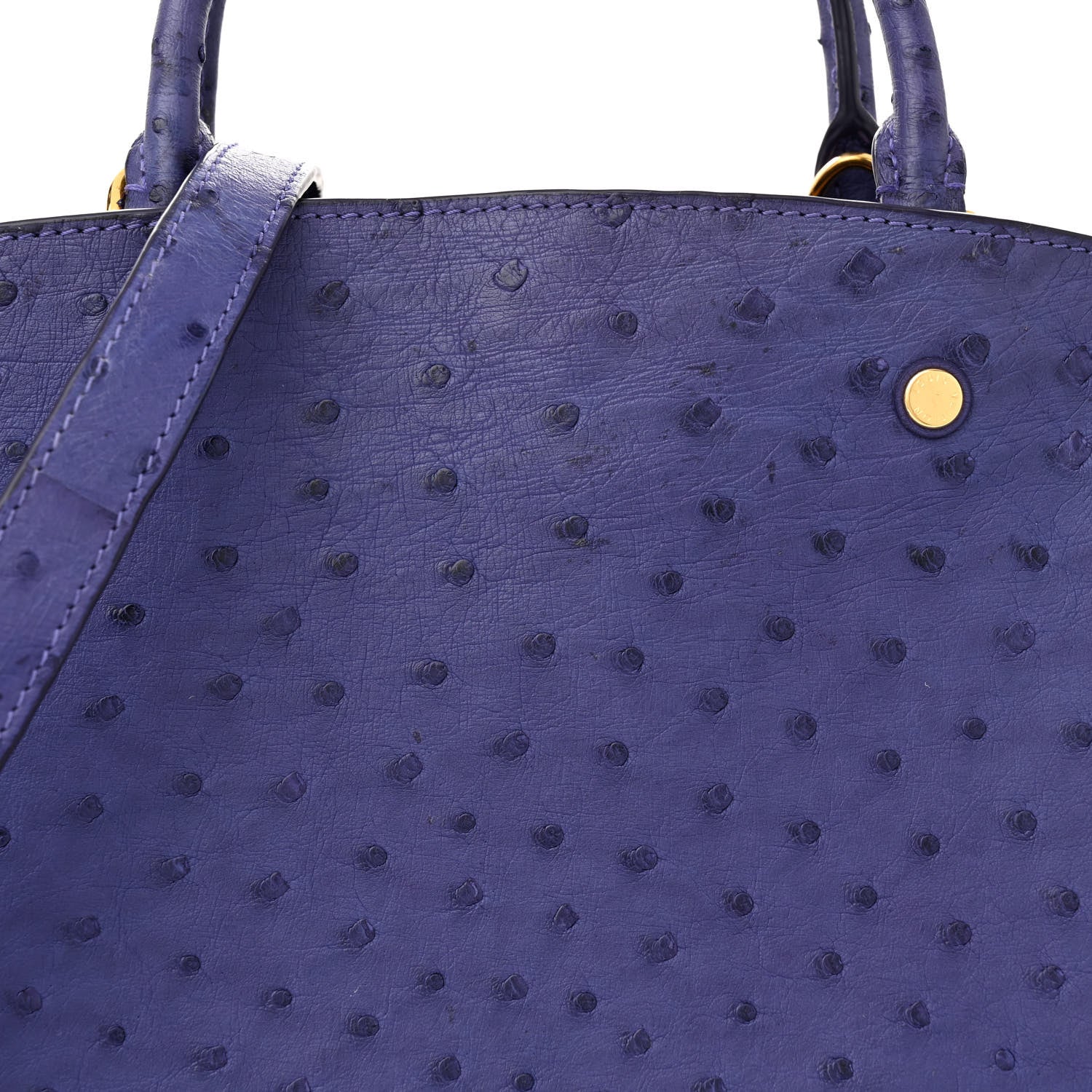 Louis Vuitton Ostrich Montaigne MM Amethyste 8 of 13