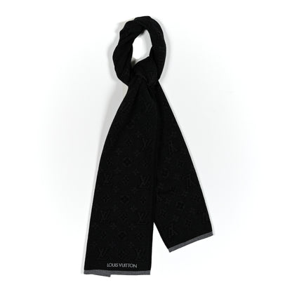 Louis Vuitton Wool My Monogram Eclipse Scarf Grey 1 of 3