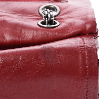 Chanel Aged Calfskin Quilted 2.55 Reissue 227 Flap Red 11 of 11