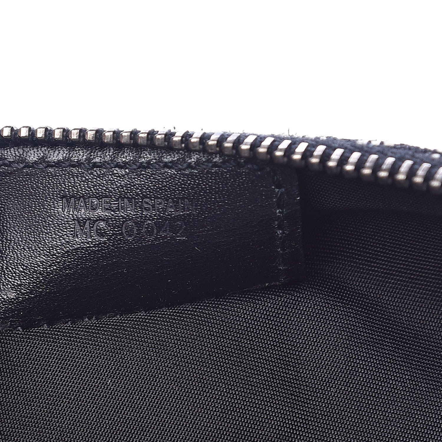 Christian Dior Monogram Mini Saddle Pochette Black 7 of 10
