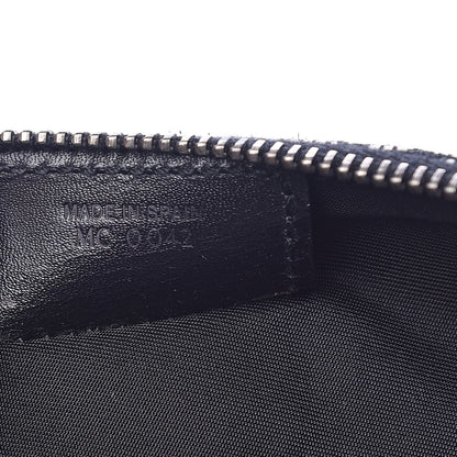 Christian Dior Monogram Mini Saddle Pochette Black 7 of 10