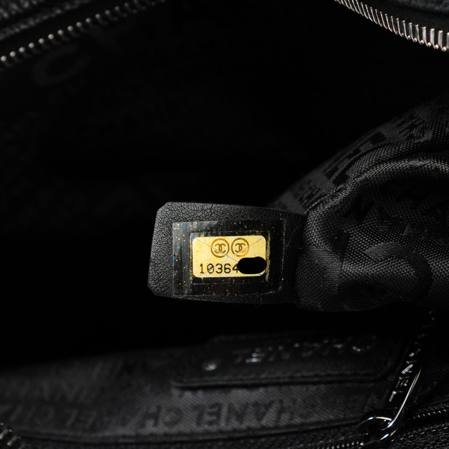 Chanel Caviar Square Stitched Tote Black 7 of 7