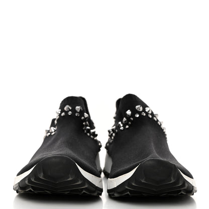 Jimmy Choo Knit Studded Sneaker 38 Black 2 of 8