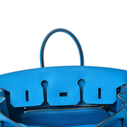 Hermes Togo Birkin 25 Bleu Zanzibar 9 of 37