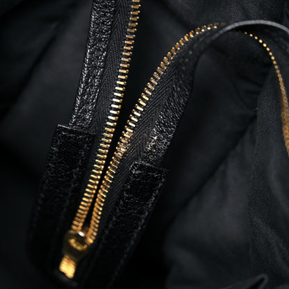 Balenciaga Chevre Gold Metallic Edge Hardware City Black 15 of 18