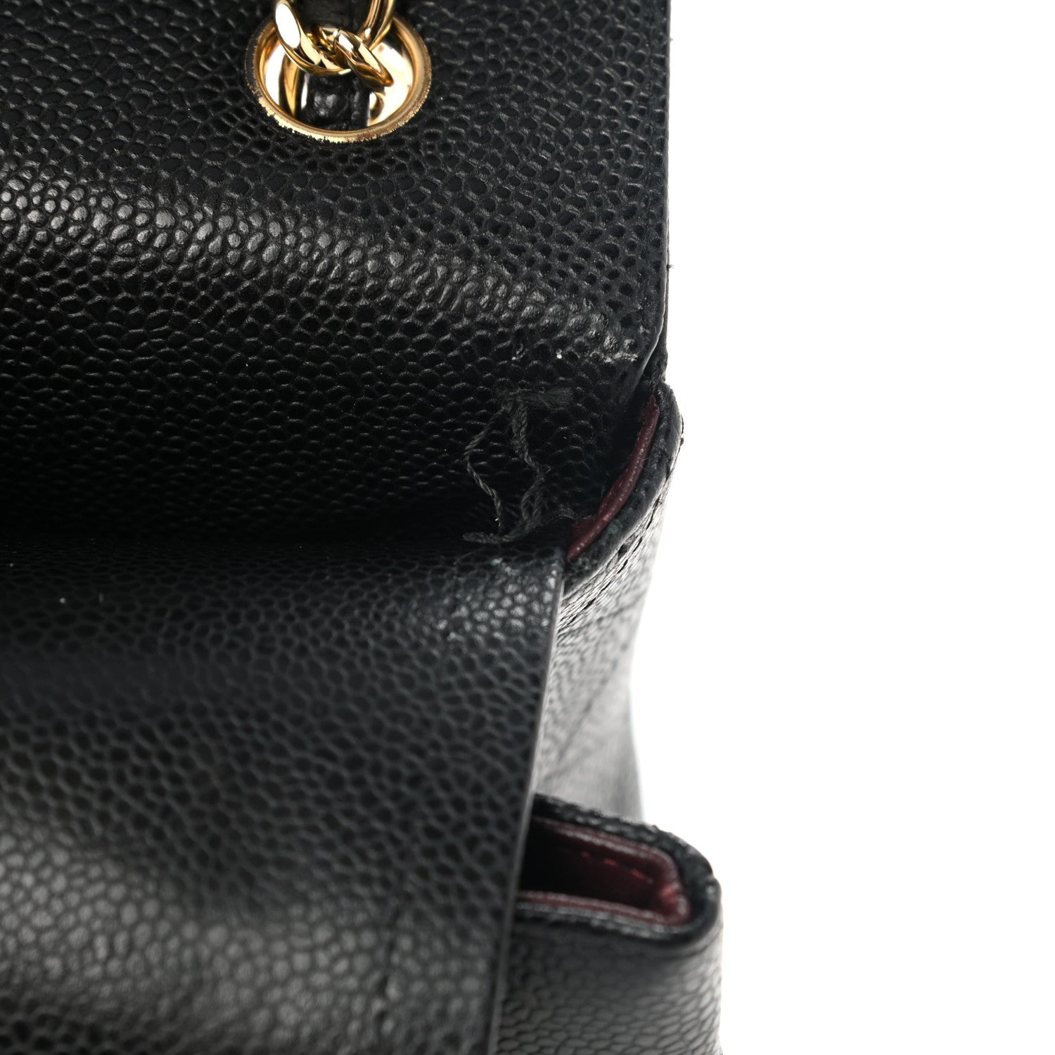 Chanel Caviar Quilted Jumbo Double Flap Black 11 of 11