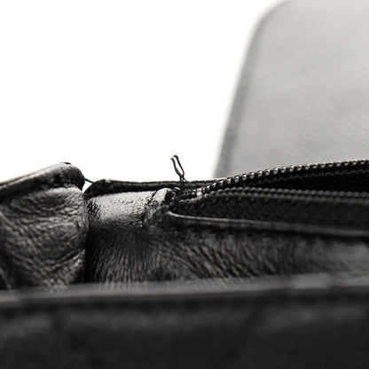 Chanel Caviar Quilted Jumbo Kelly Flap Black 11 of 12