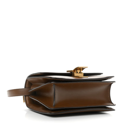 Celine Box Calfskin Small Classic Box Bag Camel 4 of 9