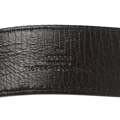 Gucci GG Supreme Monogram Interlocking G Belt 120 48 Dark Brown 3 of 5
