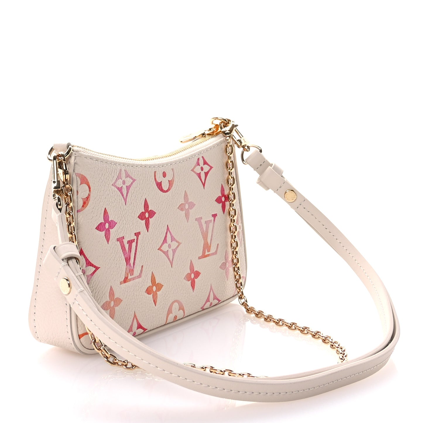 Empreinte Monogram Easy Pouch On Strap Sunrise Aquarelle