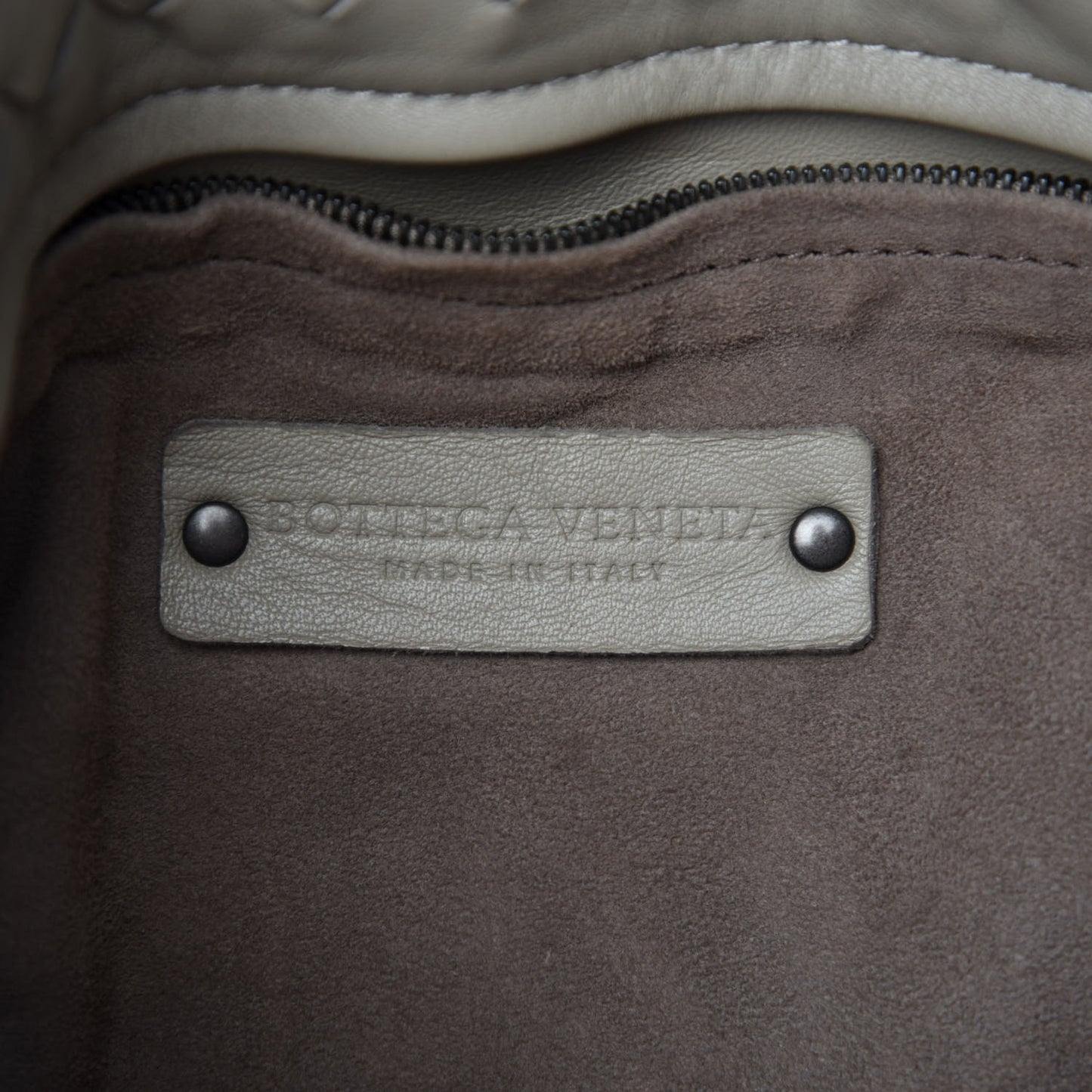 Nappa Intrecciato Garda Bag Mink