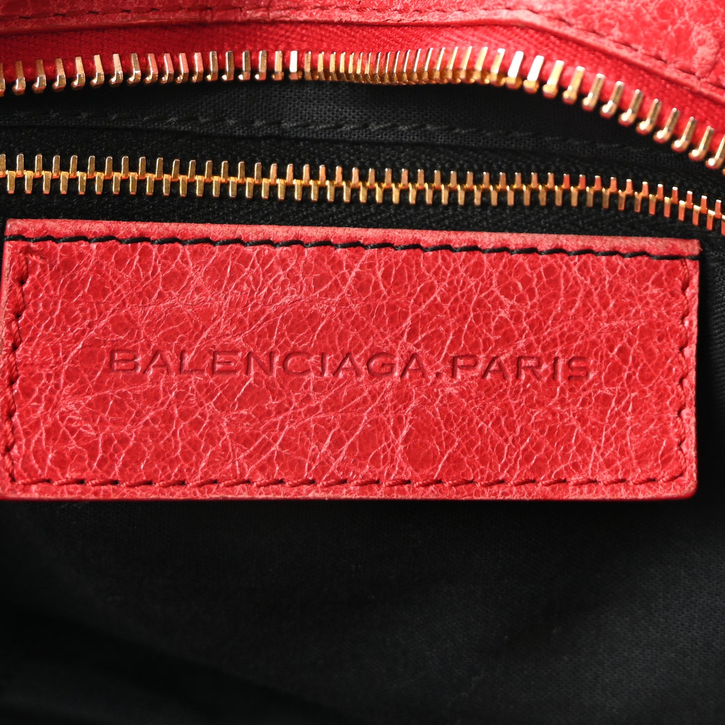 Agneau Giant 12 Gold Hardware Part Time Rouge Cardinal