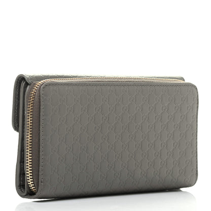 Gucci Soft Microguccissima Continental Zip Wallet Loess 3 of 9