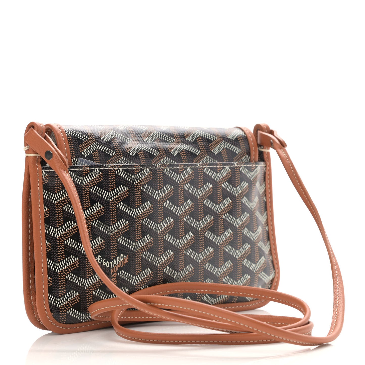 Goyardine Plumet Wallet Clutch Black Gold