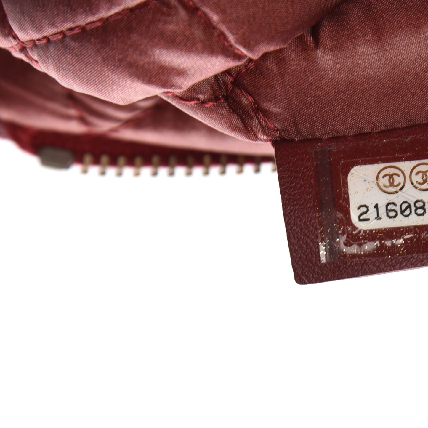 Lambskin Quilted Beauty CC Boy Clutch Red