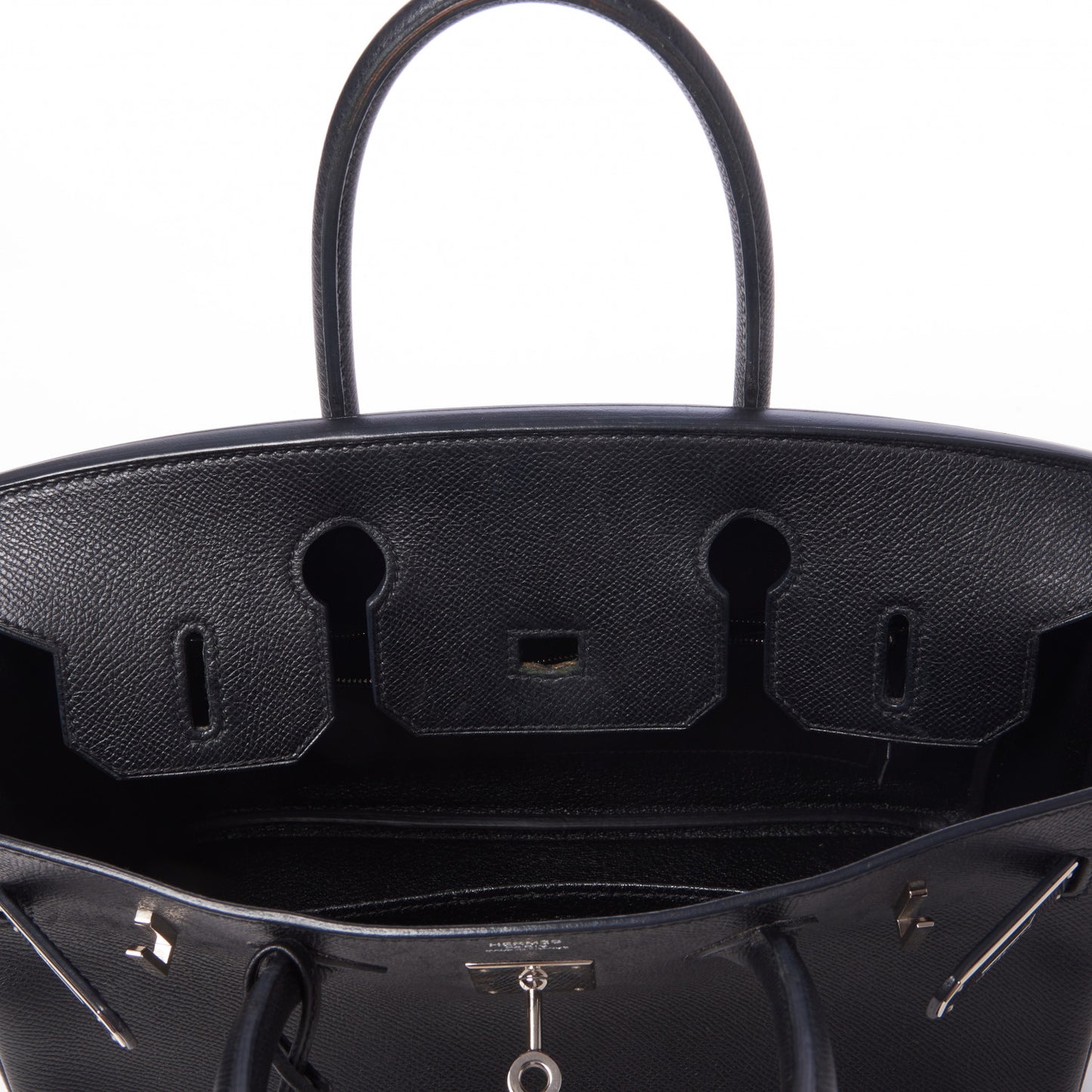 Epsom Birkin 30 Black