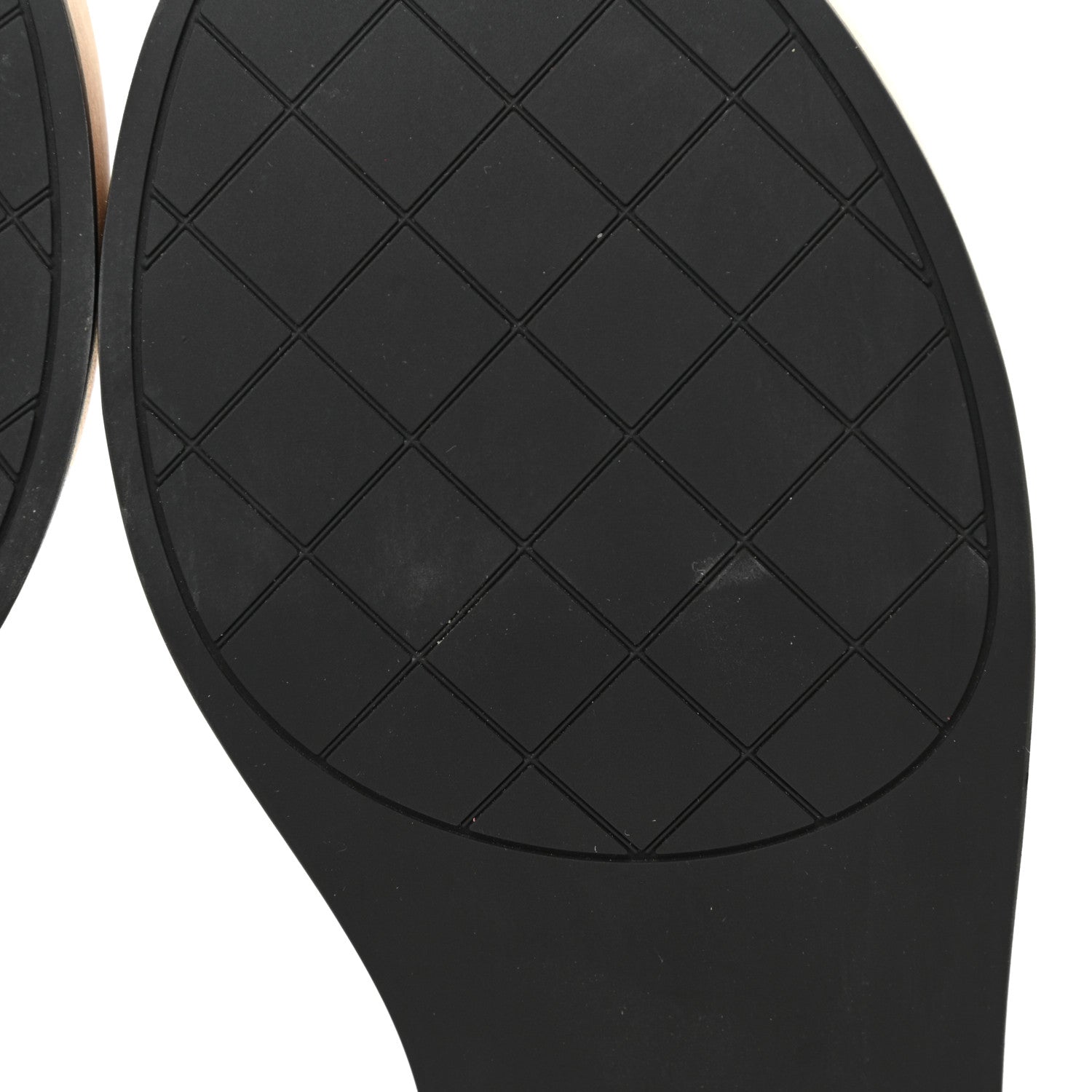 Chanel Lambskin Quilted CC Slip On Platform Sandals 38 Black 7 of 10