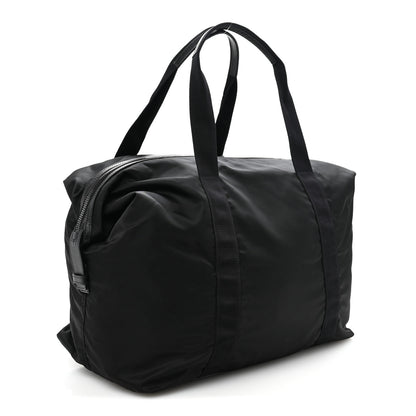 Prada Re-Nylon Saffiano Duffle Bag Black 2 of 9