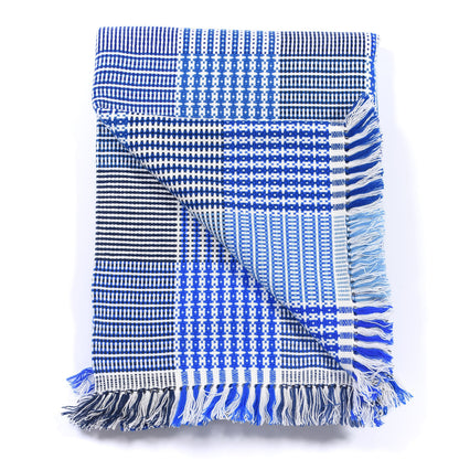 Hermes Cashmere Loom Mosaique Throw Blanket Egee 2 of 3
