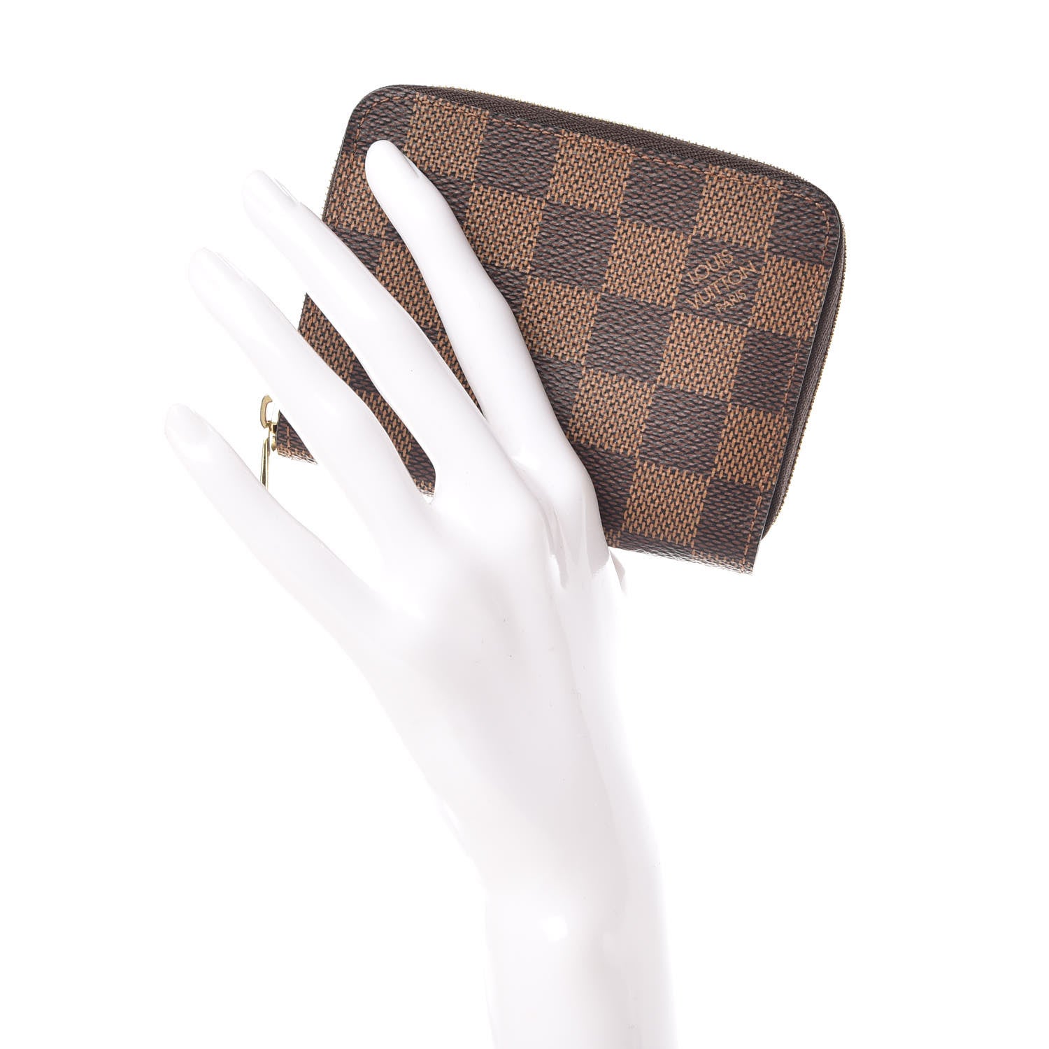 Louis Vuitton Damier Ebene Zippy Coin Purse 2 of 10