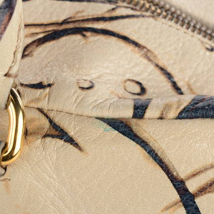 Prada X JAMES JEAN Cervo Lux Fairy Print Large Double Handle Boston Bag Prugna 14 of 19