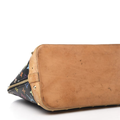 Louis Vuitton Monogram Multicolor Alma Black 7 of 12