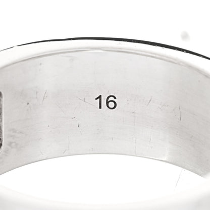 Gucci Sterling Silver G Cutout Ring 56 7.5 6 of 7