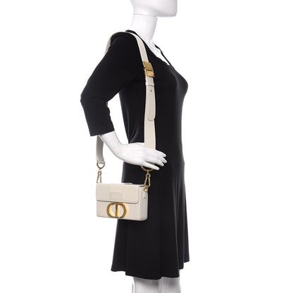 Christian Dior Smooth Calfskin 30 Montaigne Box Bag White 2 of 10