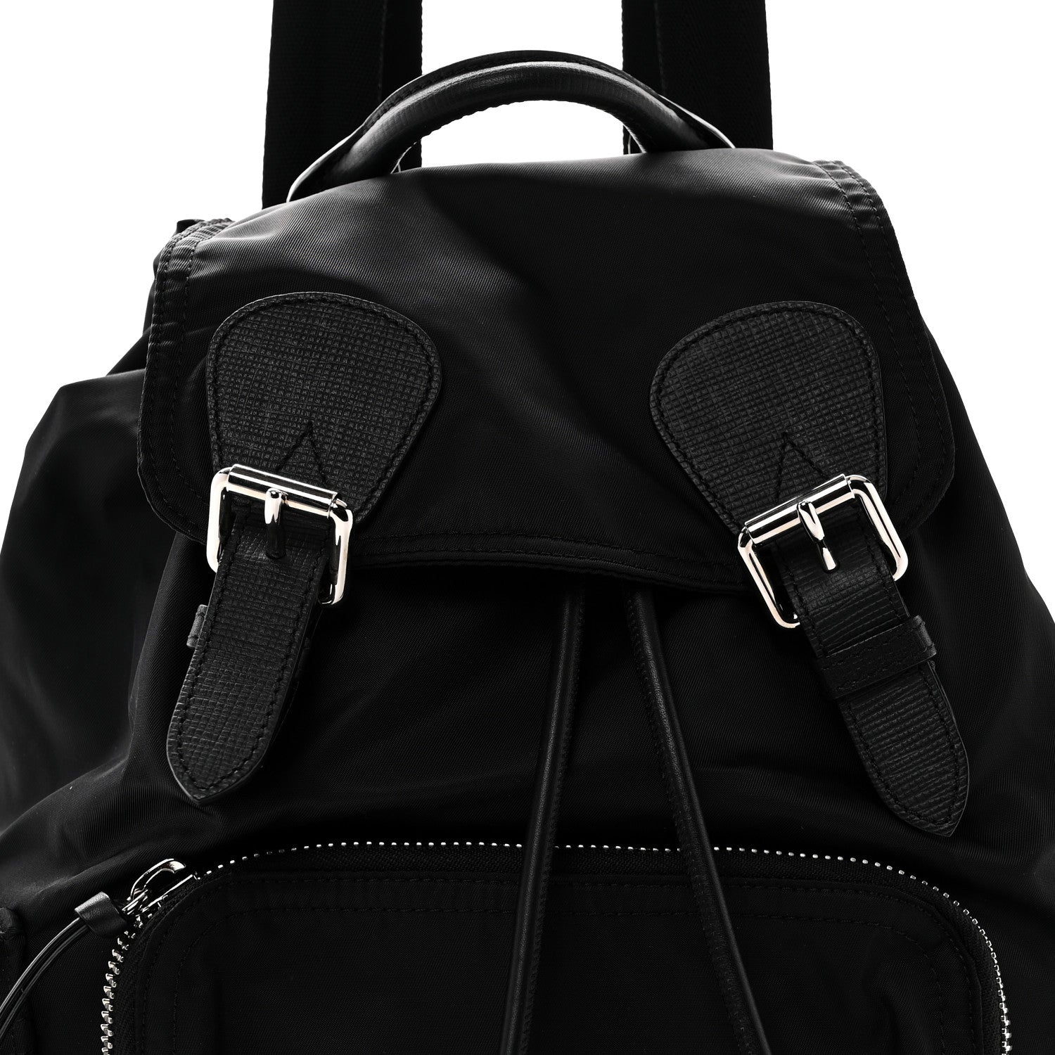 Burberry Nylon Medium Crossbody Rucksack Backpack Black 1808905