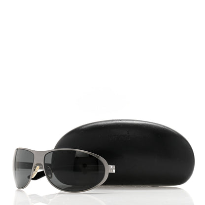 Prada Metal Crystal Sunglasses SPR 59I Black 8 of 8
