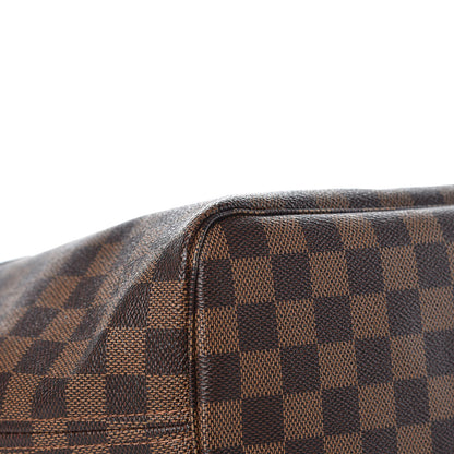Louis Vuitton Damier Ebene Neo Neverfull MM Rose Ballerine 10 of 13