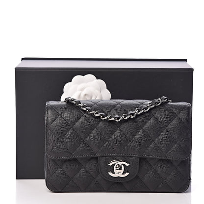 Chanel Caviar Quilted Mini Rectangular Flap Black 11 of 11