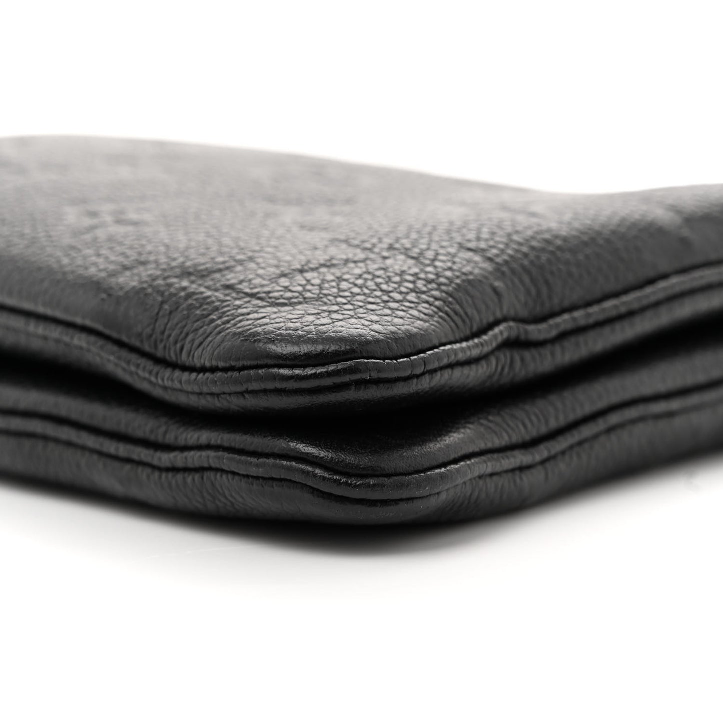 Empreinte Double Zip Pochette Black