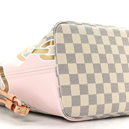 Louis Vuitton Damier Azur Nautical Neverfull MM 8 of 9