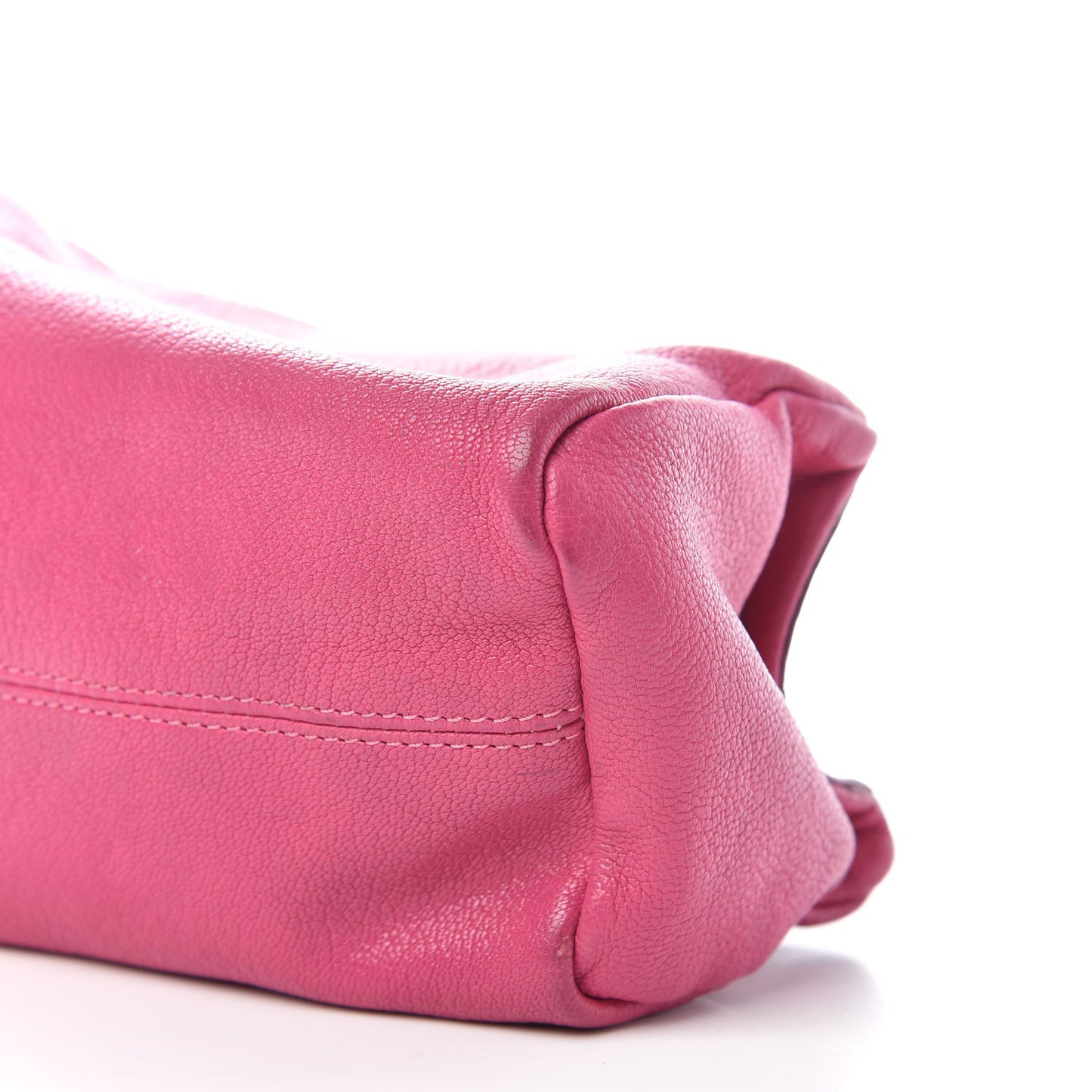 Sugar Goatskin Pandora Wristlet Hot Pink