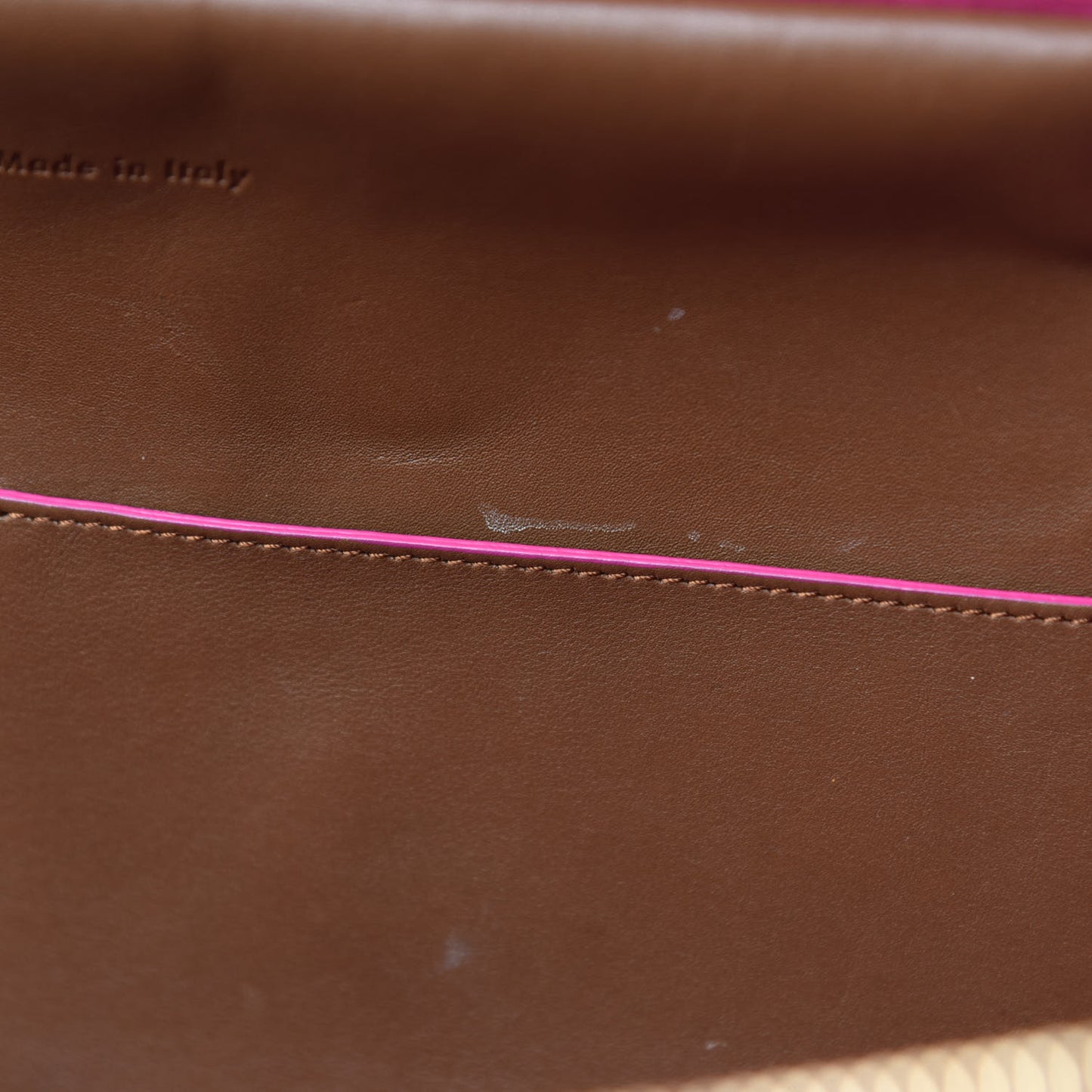 Smooth Calfskin Small Belt Bag Camel Pink