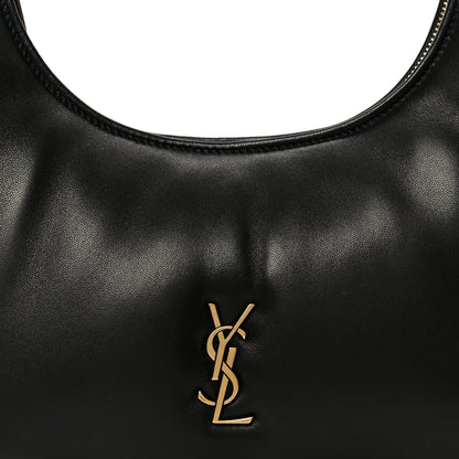Saint Laurent Plunged Lambskin Calypso Mini Hobo Black 8 of 10
