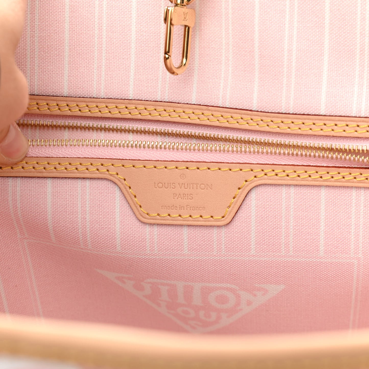 Monogram Giant By The Pool Neverfull MM Light Pink