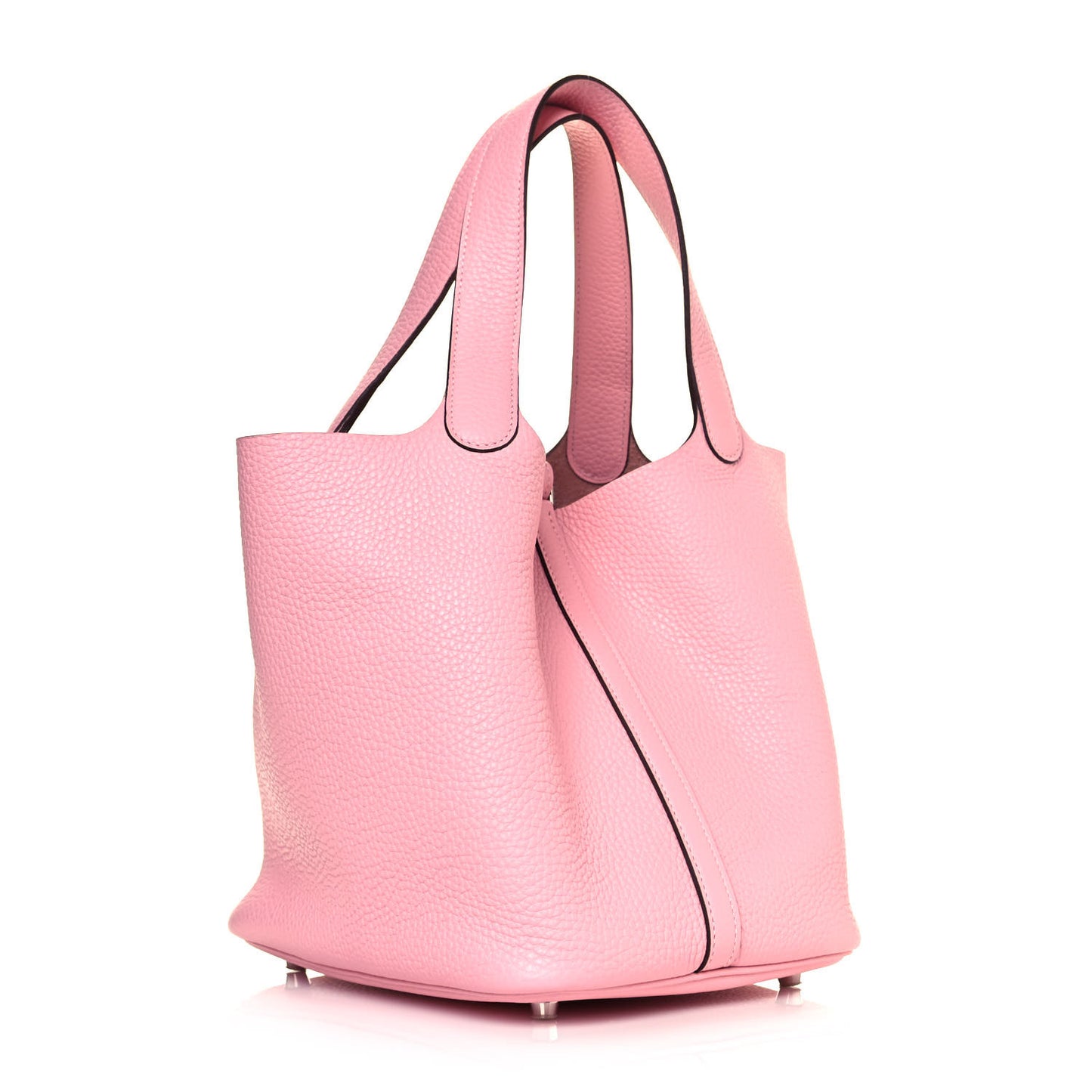 Taurillon Clemence Picotin Lock 22 MM Rose Sakura