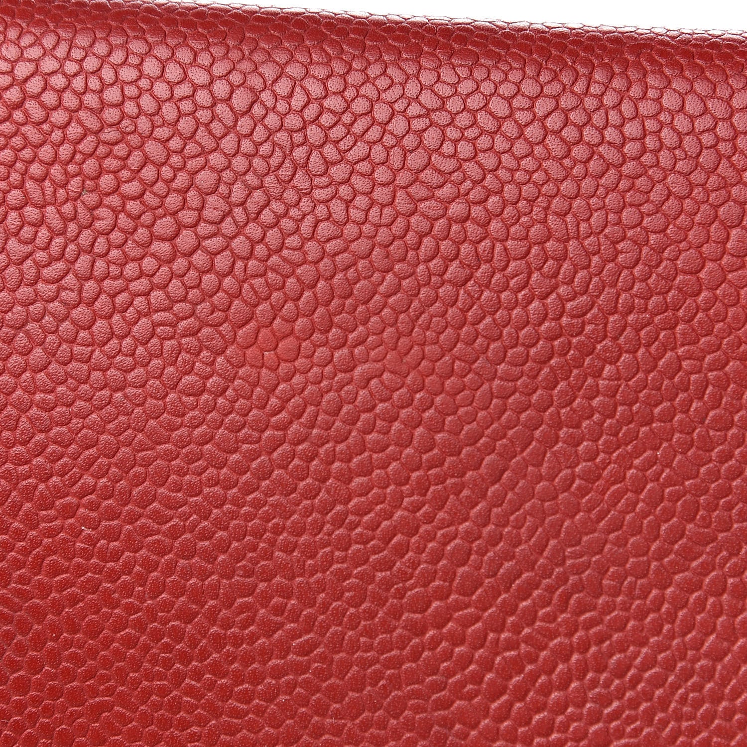 Chanel Caviar Timeless CC Yen Wallet Red 13 of 17