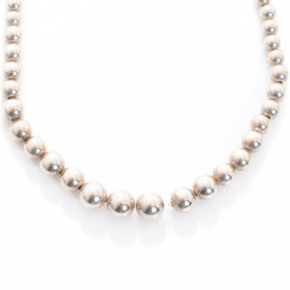 Tiffany Sterling Silver HardWear Graduated Ball Necklace 3 of 5