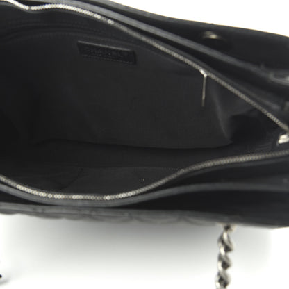 Chanel Caviar Quilted Medium Rock In Rome Tote Black 5 of 11