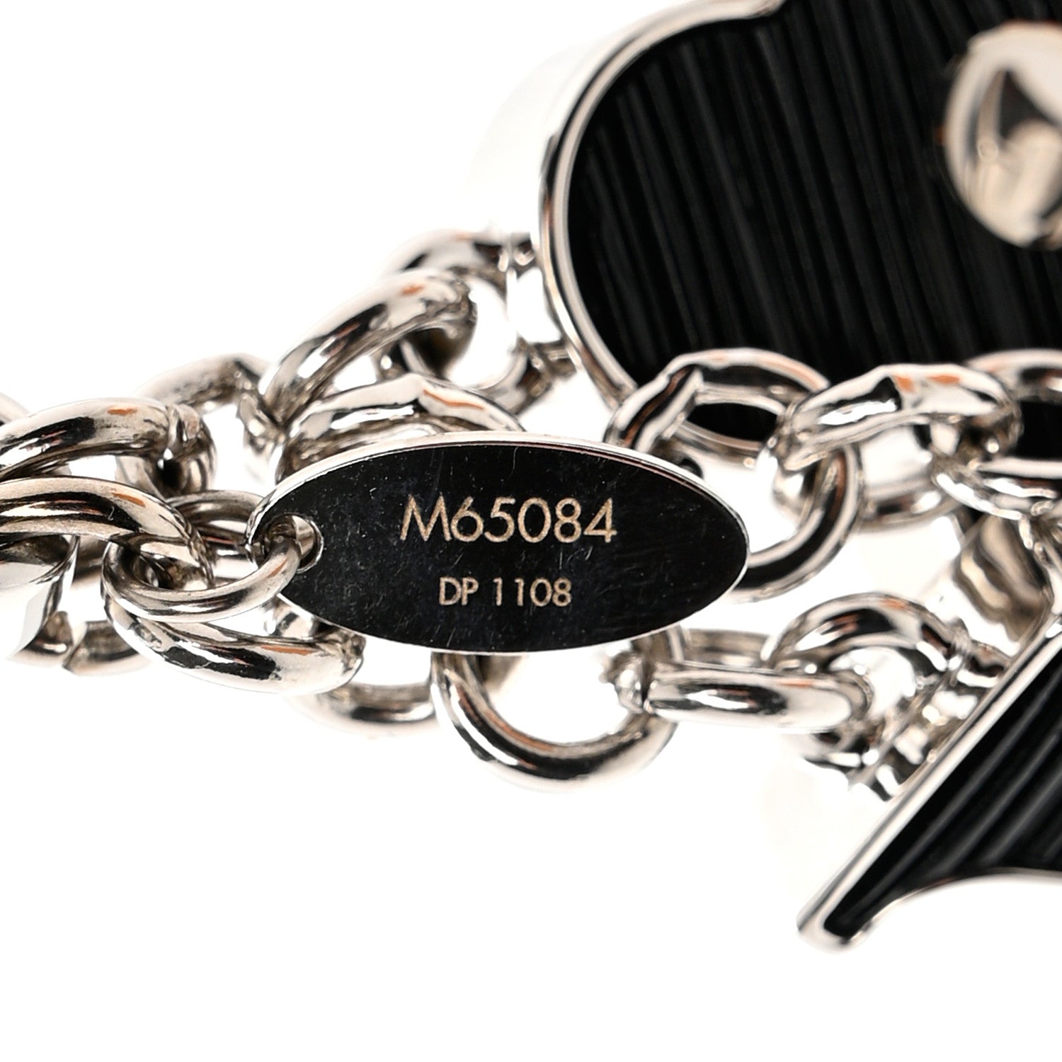 Louis Vuitton Electric Epi Fleur d'Epi Bag Charm Black 4 of 5